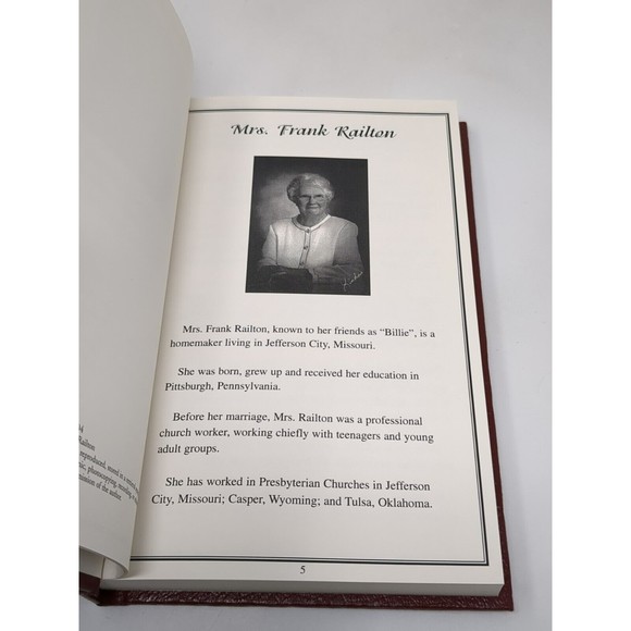 One Night In Bethlehem Speeches Billie Railton Book Missouri Christian 2004 - Picture 10 of 10